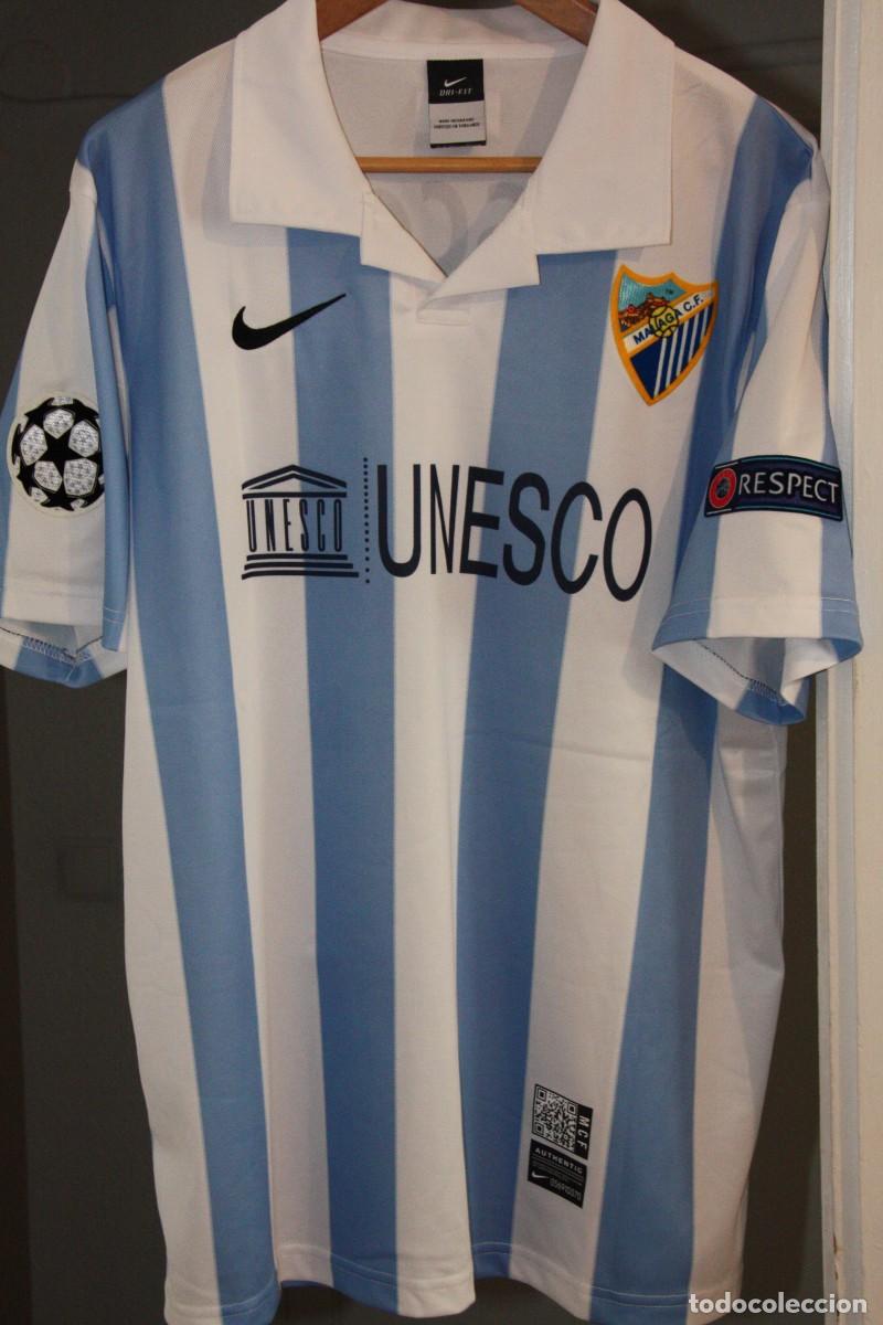 Coleccionismo deportivo: Camiseta M&aacute;laga CF Isco 22 Talla XXL