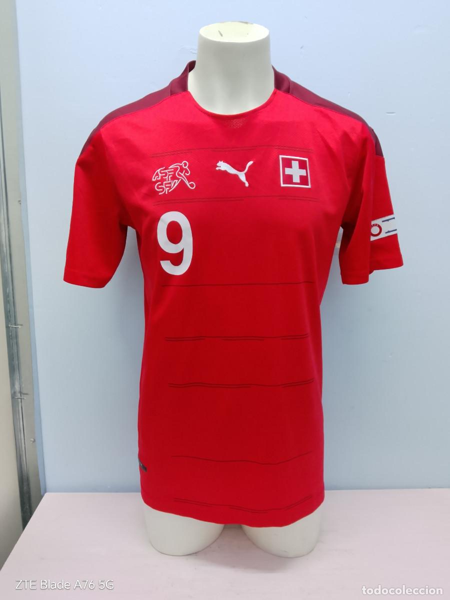 Coleccionismo deportivo: Switzerland Swisse camiseta shirt Suiza National Team trikot football xl 57cts