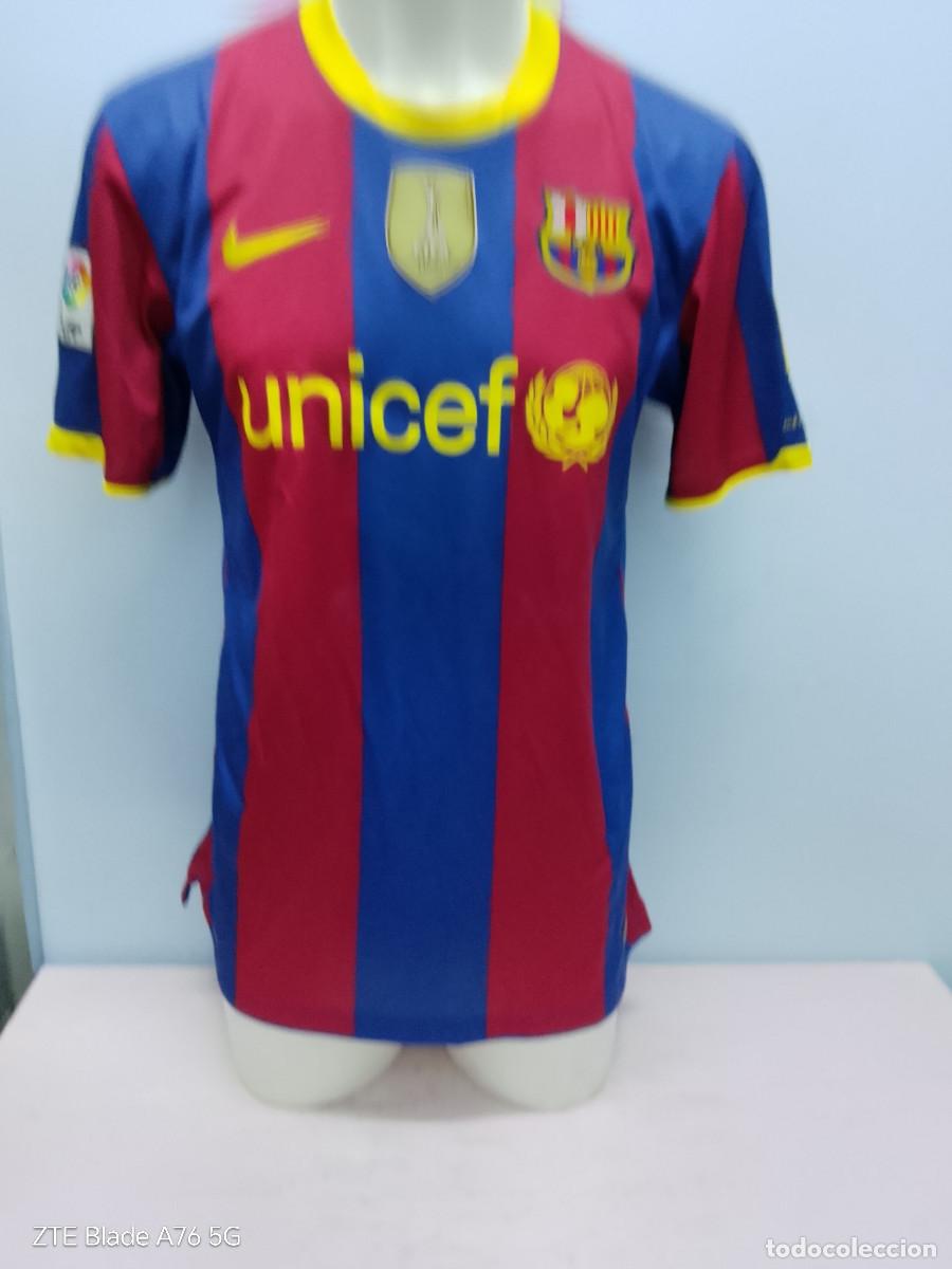 Coleccionismo deportivo: FC Barcelona David Villa camiseta futbol football shirt L 56cts