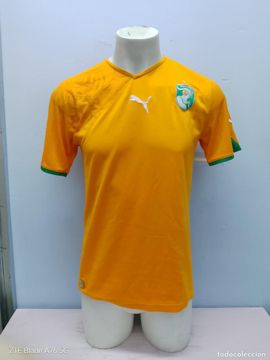 Coleccionismo deportivo: Costa de Marfil Africa camiseta futbol football shirt S-M 54cts