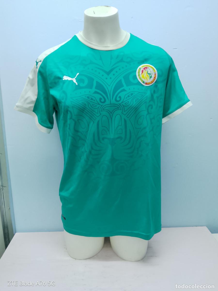 Coleccionismo deportivo: Senegal Africa camiseta futbol football shirt national team xl 56cts