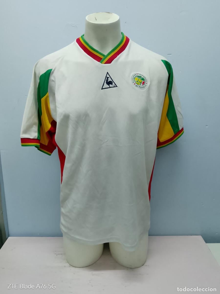 Coleccionismo deportivo: Senegal Africa camiseta futbol football shirt national team xl 64cts