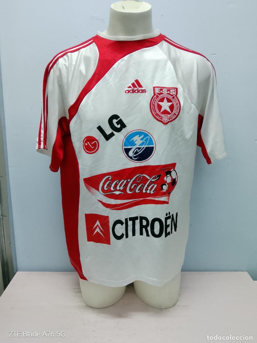 Coleccionismo deportivo: &Eacute;toile Sportive du Sahel Tunisia player camiseta futbol football shirt Tunez L 58cts