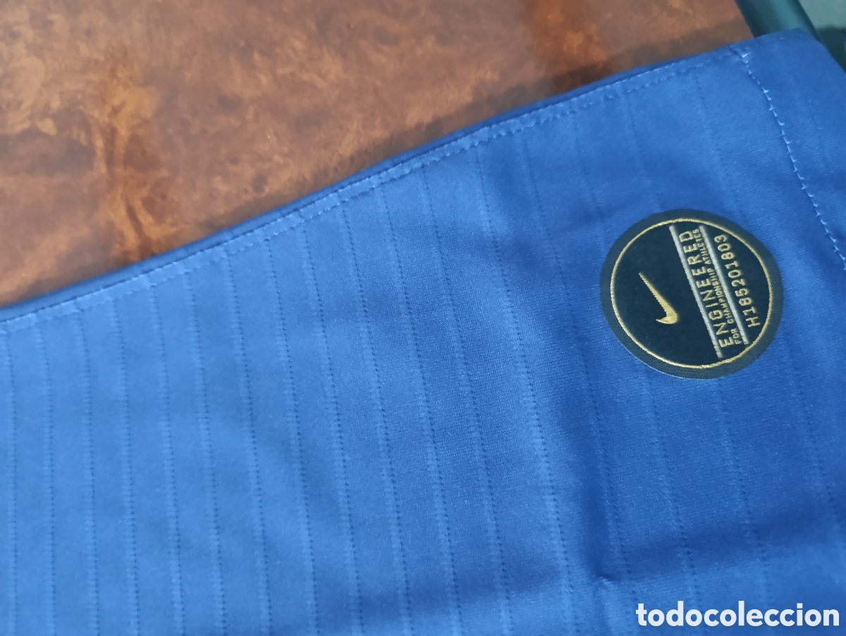 Coleccionismo deportivo: Camiseta matchworn PSG Mbappe - Foto 4