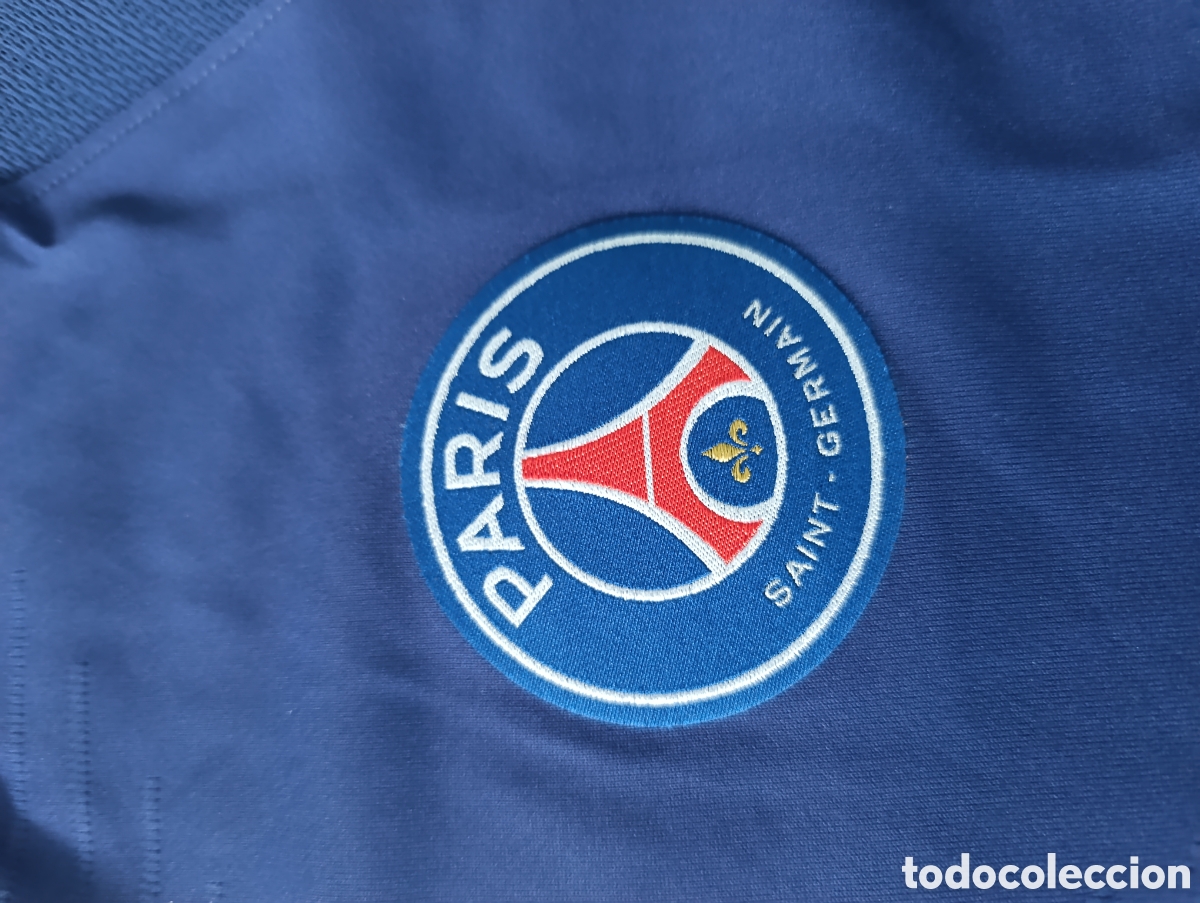 Coleccionismo deportivo: Camiseta matchworn PSG Mbappe - Foto 7