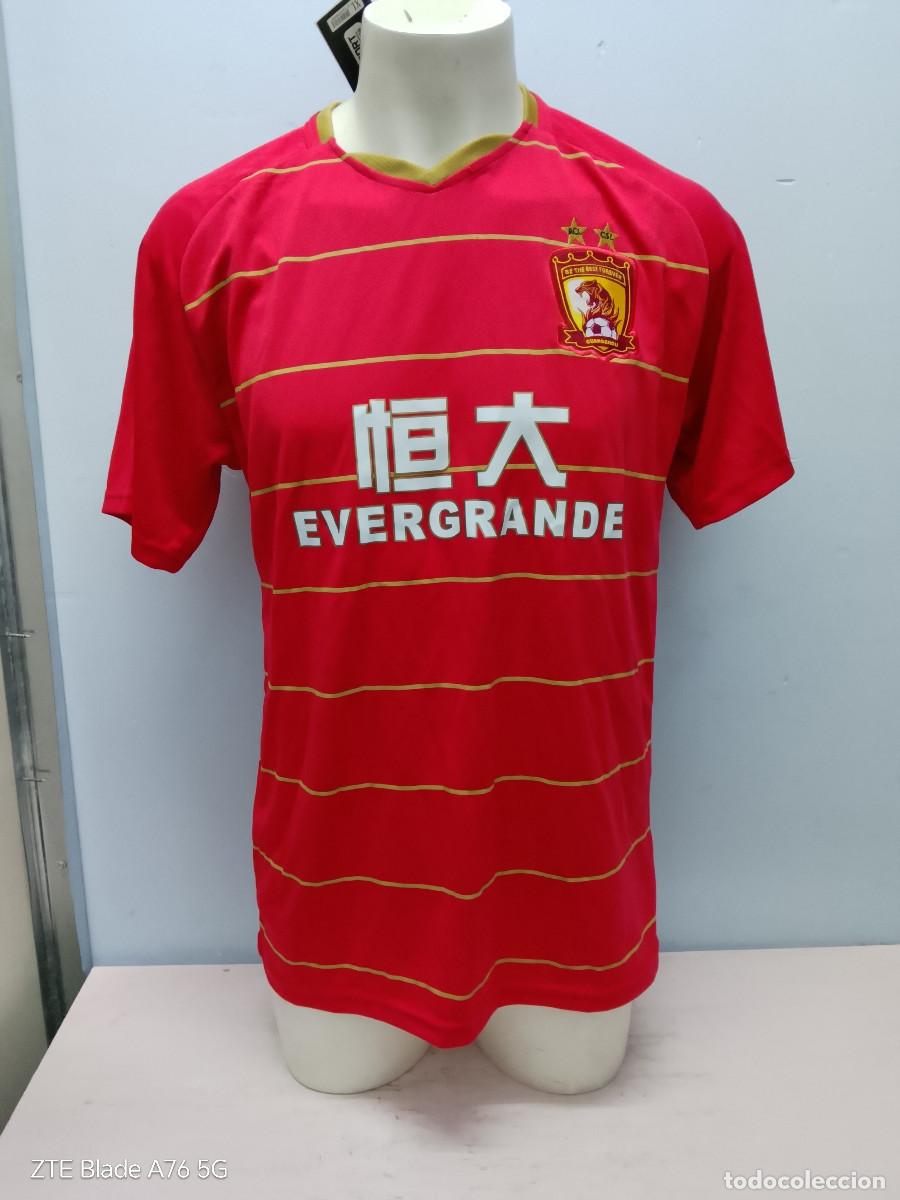 Coleccionismo deportivo: Guangzhou FC Paulinho China camiseta futbol football shirt 56cts equ L