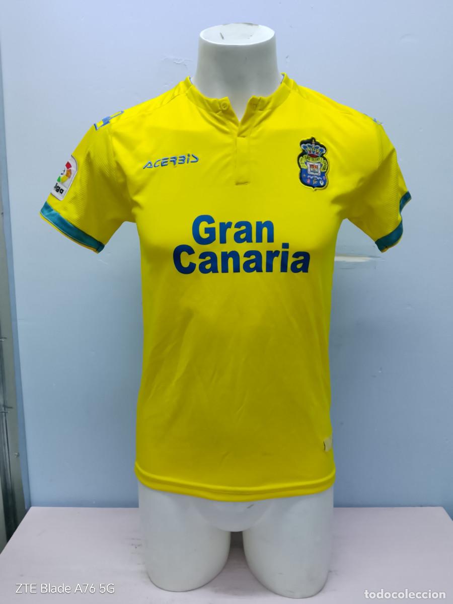 Coleccionismo deportivo: UD Las Palmas Canarias camiseta futbol football shirt S 48cts