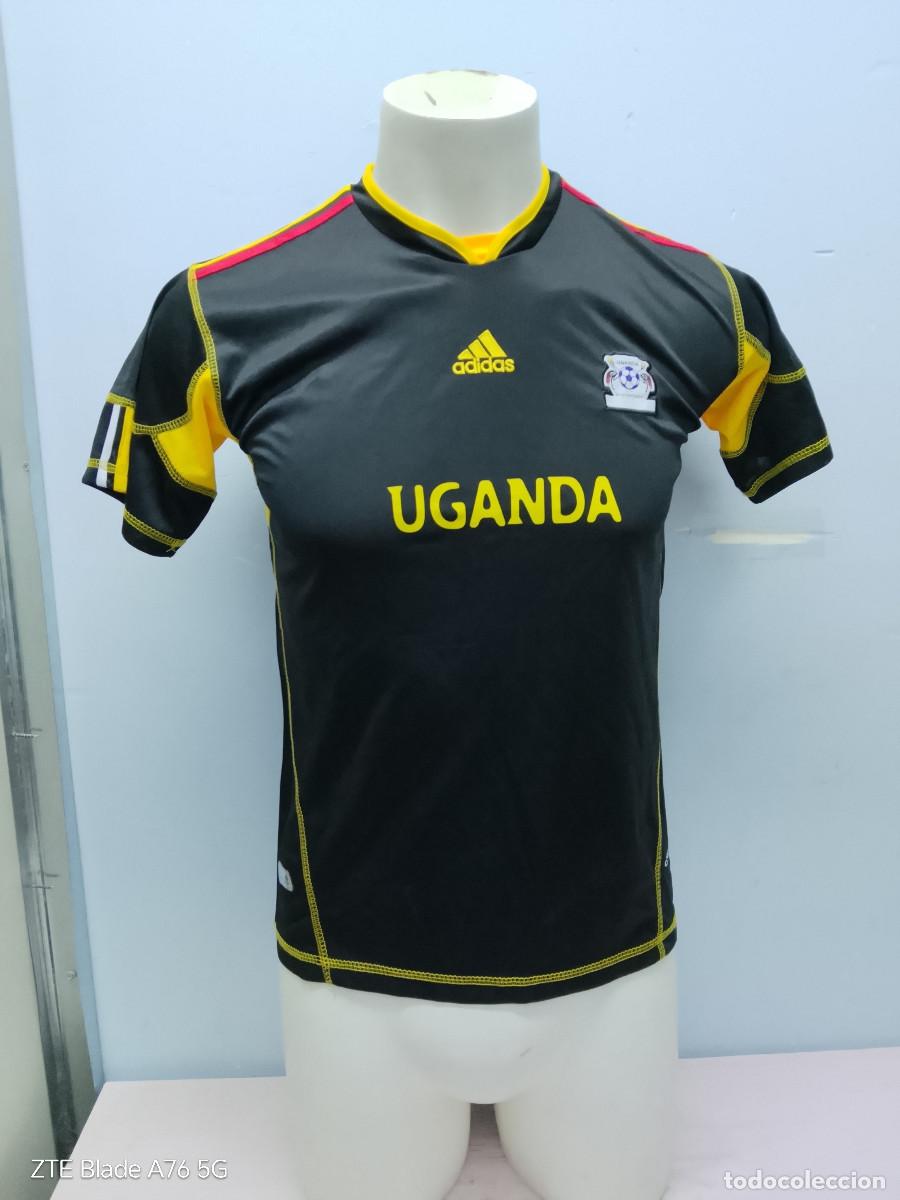 Coleccionismo deportivo: Uganda Africa camiseta futbol football shirt S 52cts