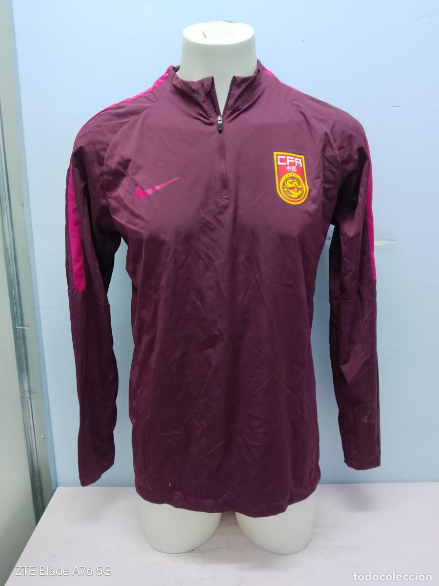 Coleccionismo deportivo: China football futbol jacket national team equ M 57cts L