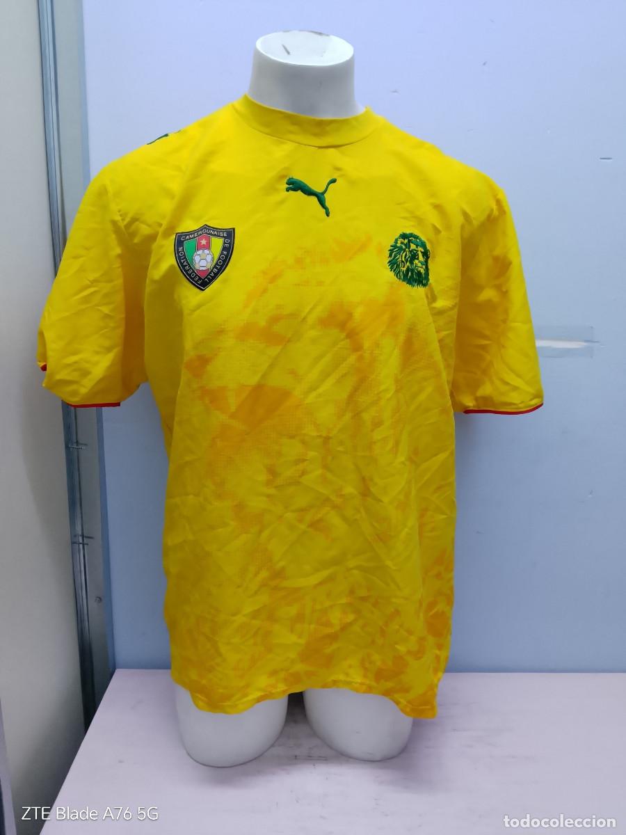 Coleccionismo deportivo: Camerun football shirt camiseta futbol xl 63cts Cameroon