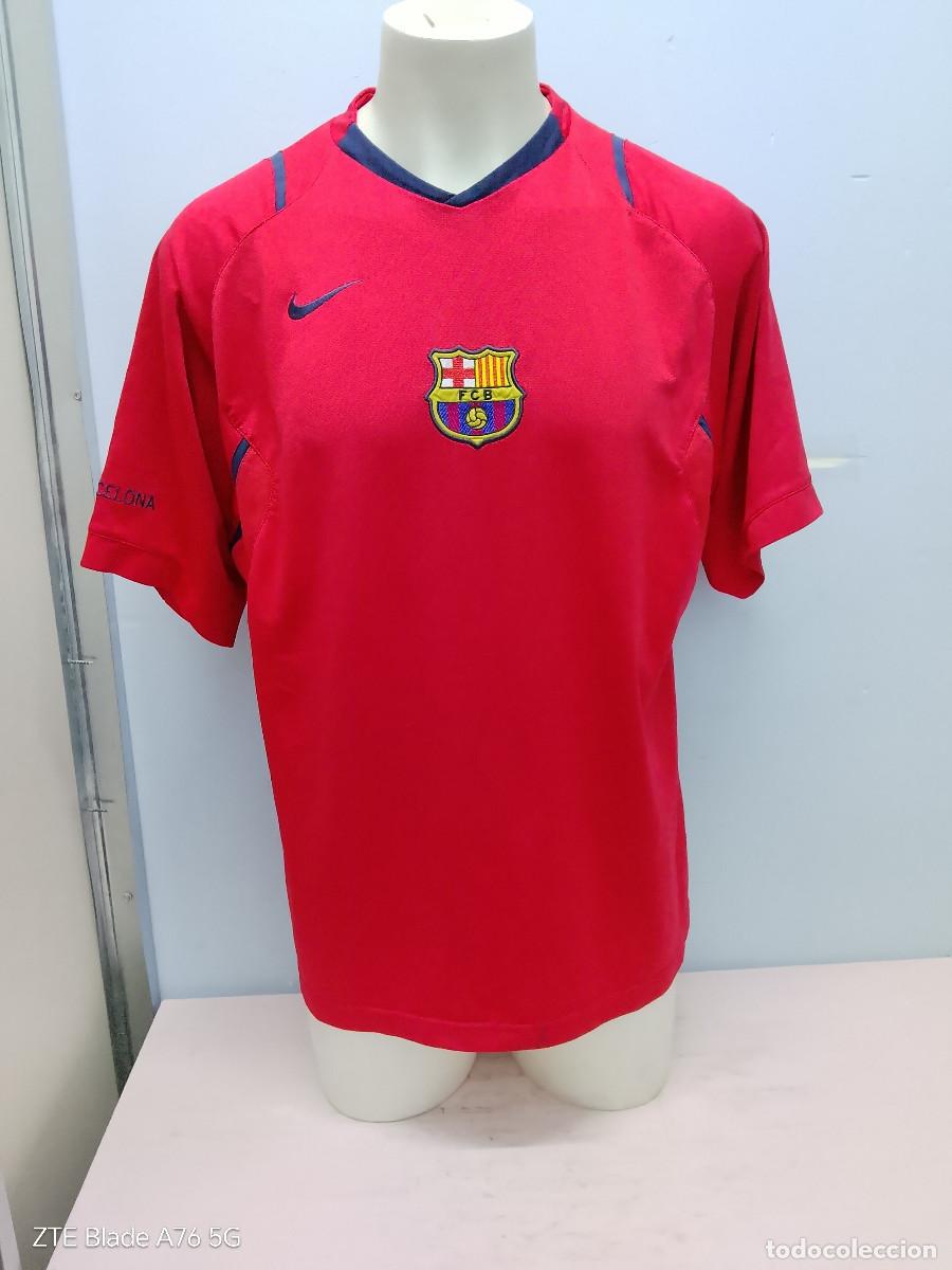 Coleccionismo deportivo: FC Barcelona camiseta futbol football shirt training jersey xl 59cts