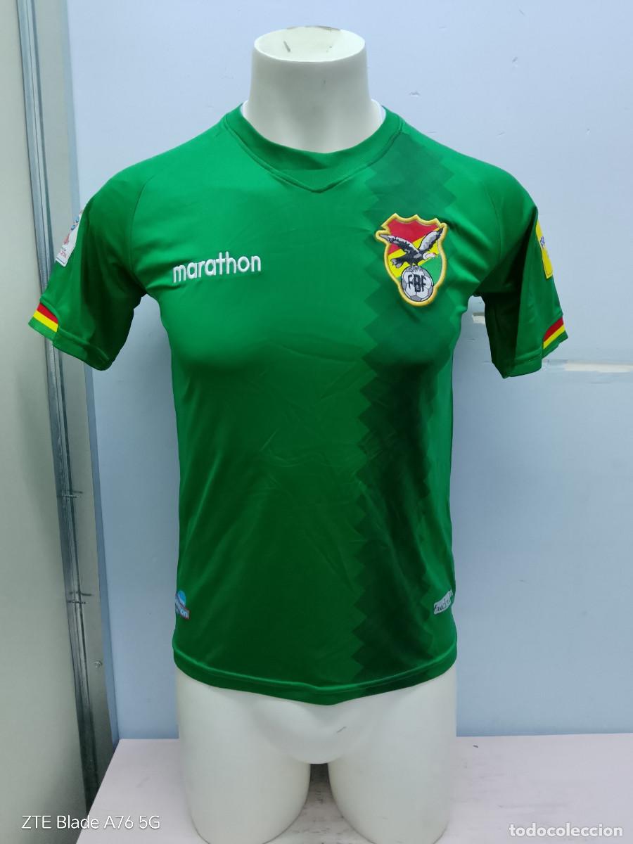 Coleccionismo deportivo: Bolivia camiseta futbol football shirt seleccion national team S 46cts