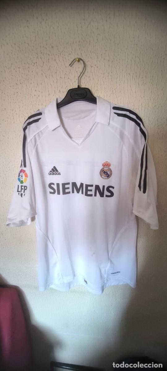 Coleccionismo deportivo: Original | Camiseta Futbol | Talla L | Real Madrid CF - 19 Javier Portillo - match worn