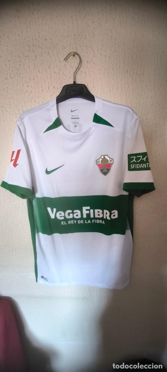 Coleccionismo deportivo: Original | Camiseta Futbol Shirt Football | Talla L | Elche CF 6 Pedro Bigas match worn vs Cadiz CF