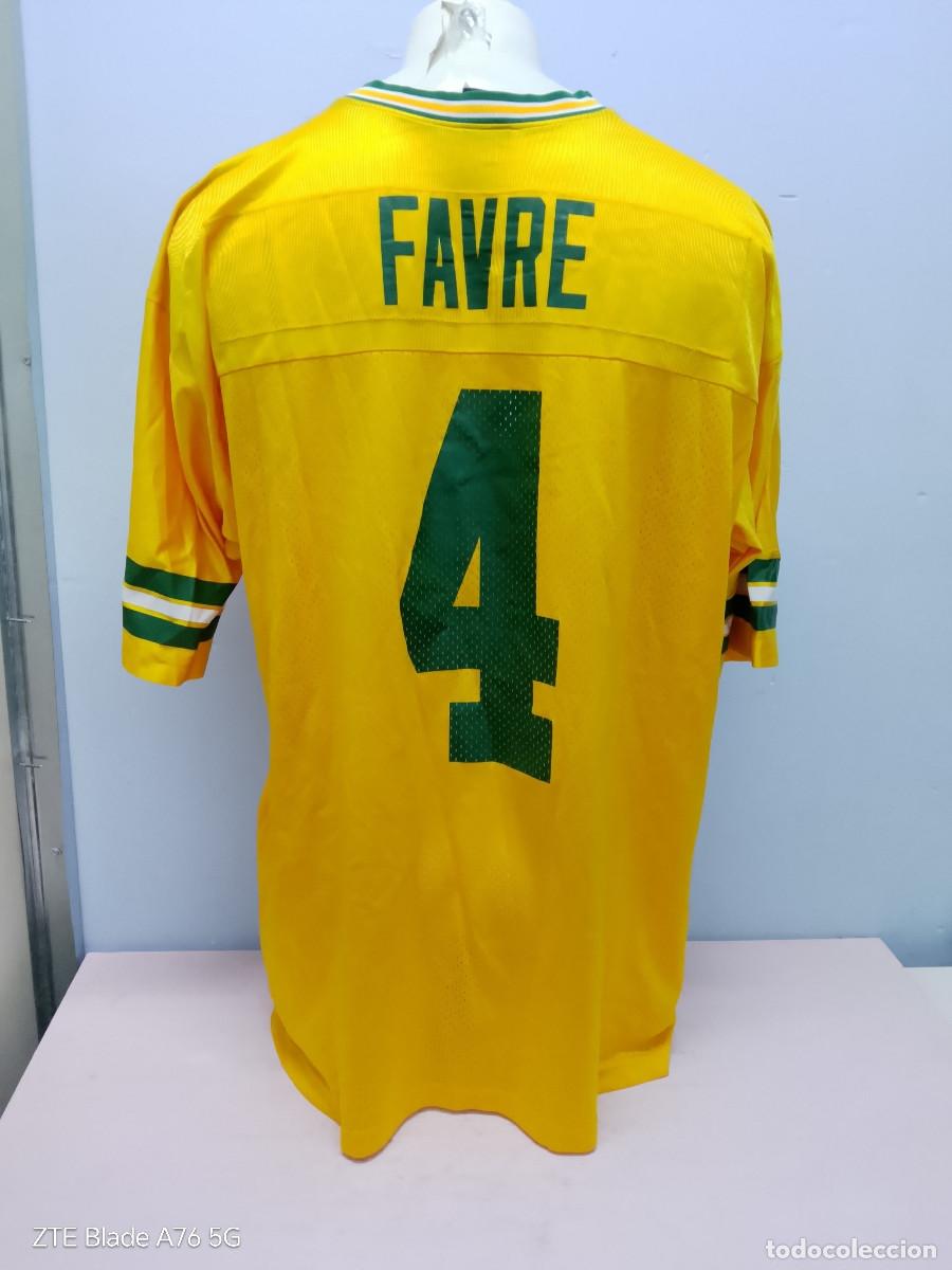 Coleccionismo deportivo: Green Bay Packers Brett Favre NFL jersey camiseta shirt xxl 72cts