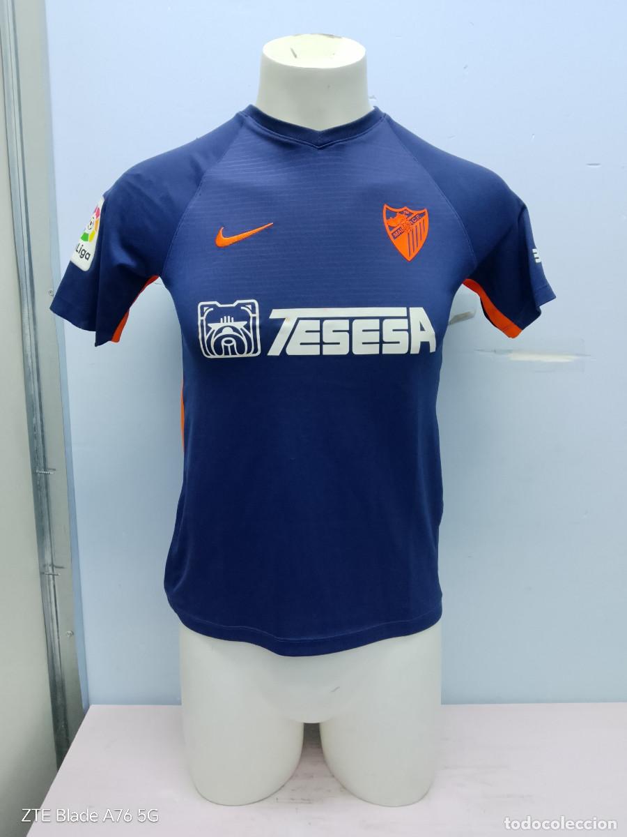 Coleccionismo deportivo: Malaga cf camiseta futbol football shirt xs 45cts
