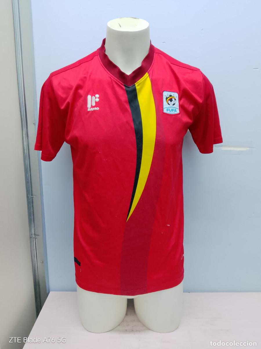 Coleccionismo deportivo: Angola Africa camiseta futbol football shirt M 52cts
