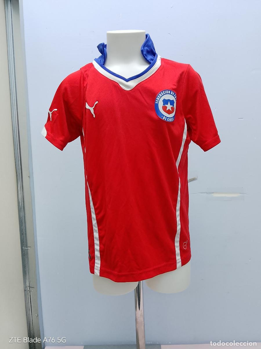 Coleccionismo deportivo: Chile seleccion ni&ntilde;o camiseta futbol football shirt size 14 38cts