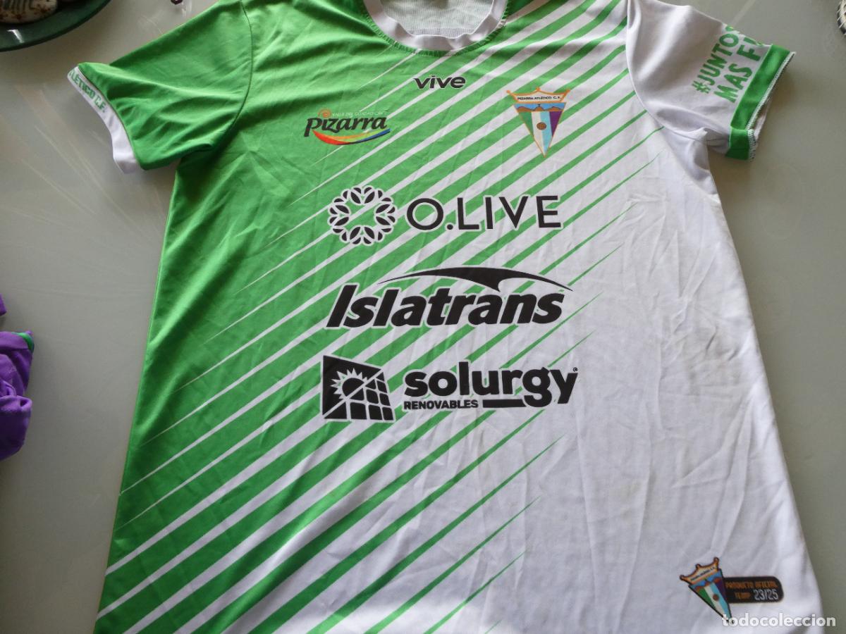 Coleccionismo deportivo: CAMISETA F&Uacute;TBOL MODESTO MALAGUE&Ntilde;O. PIZARRA ATL&Eacute;TICO CF. TALLA XL. 170GR