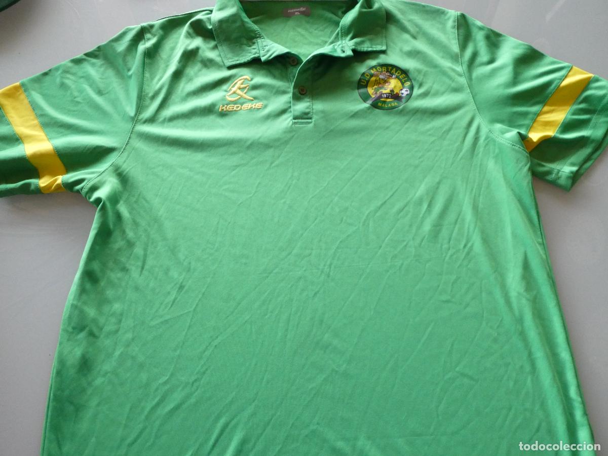 Coleccionismo deportivo: CAMISETA F&Uacute;TBOL MODESTO MALAGUE&Ntilde;O. UD UNI&Oacute;N DEPORTIVA MORTADELO. TALLA XL. 170GR