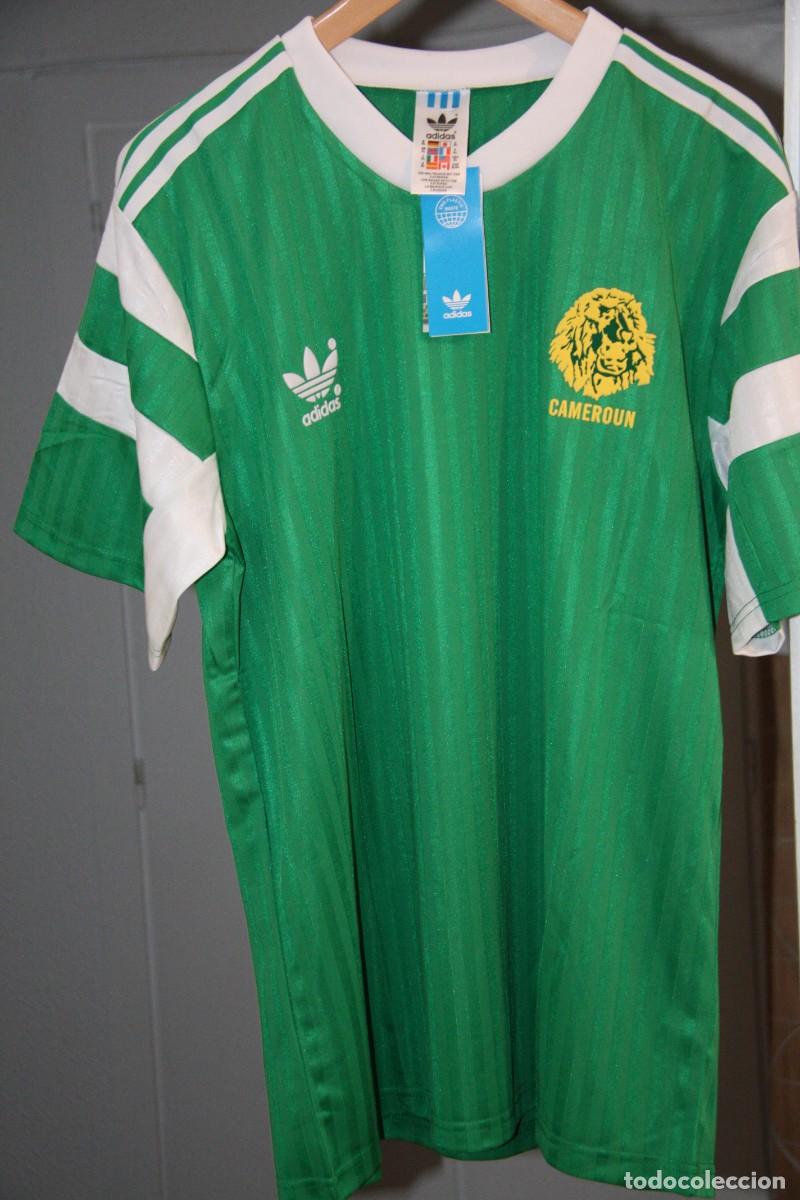 Coleccionismo deportivo: Camiseta Camer&uacute;n Italia 90 Milla XL