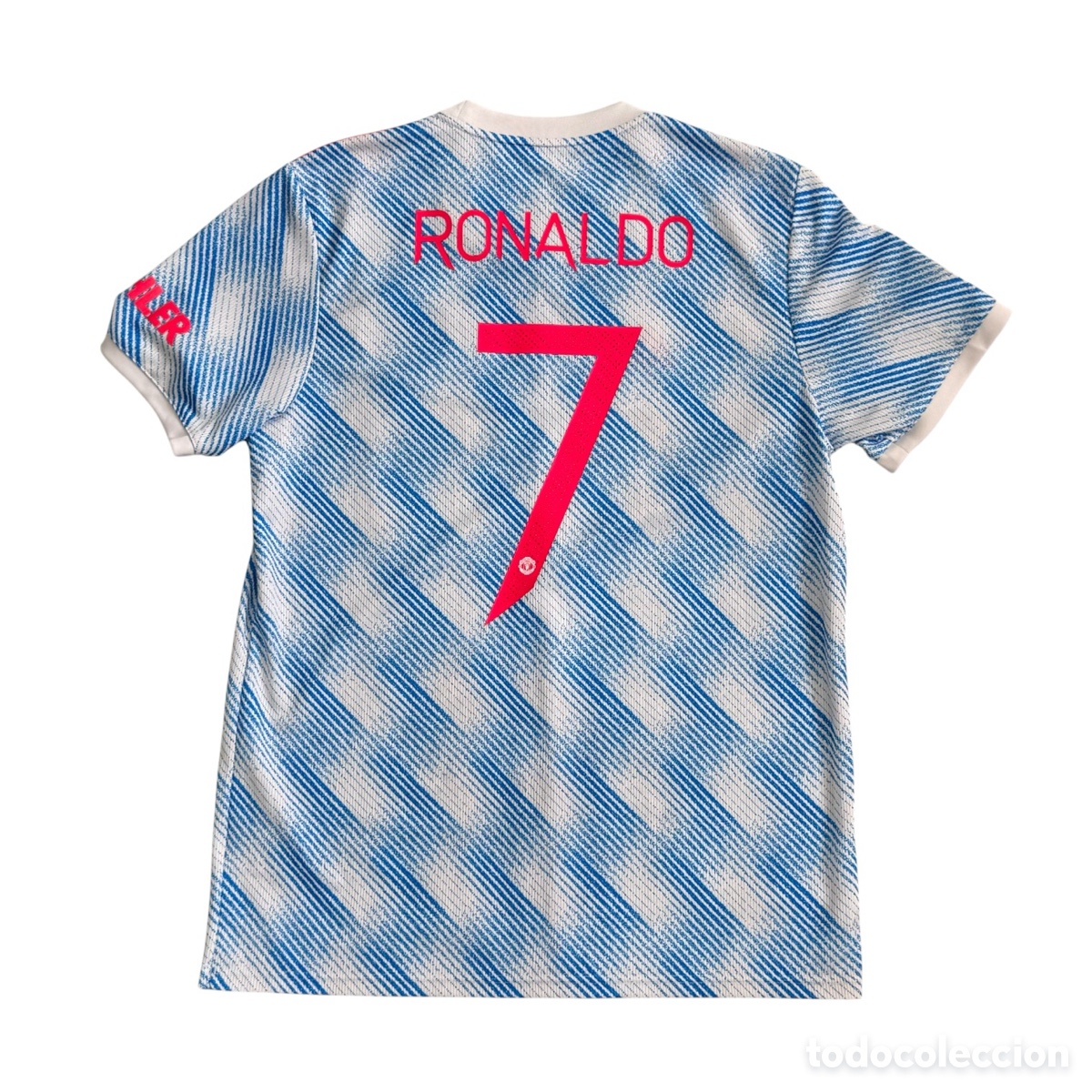 Coleccionismo deportivo: C. RONALDO. Camiseta de Cristiano Ronaldo del Manchester United temporada 21/22