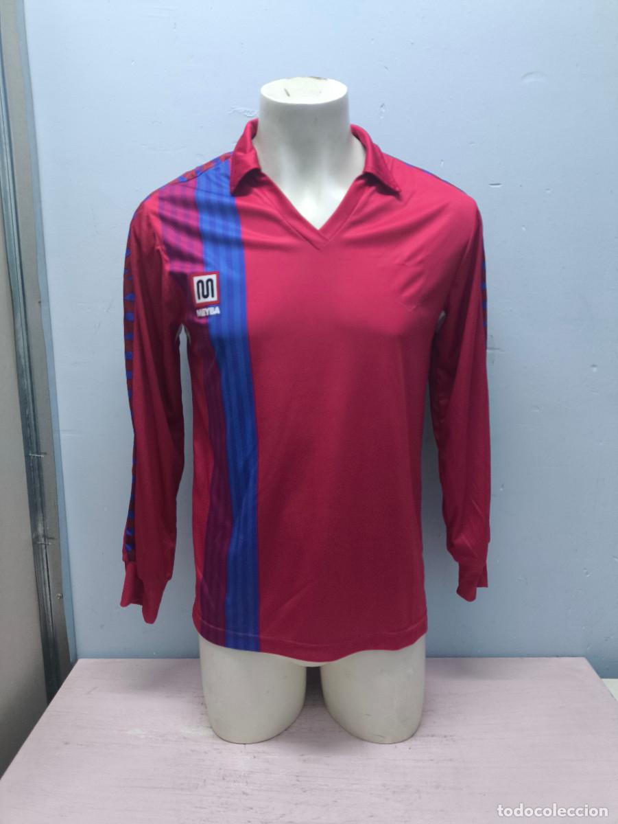 Coleccionismo deportivo: FC Barcelona (falta escudo) camiseta futbol football shirt replic L 54cts