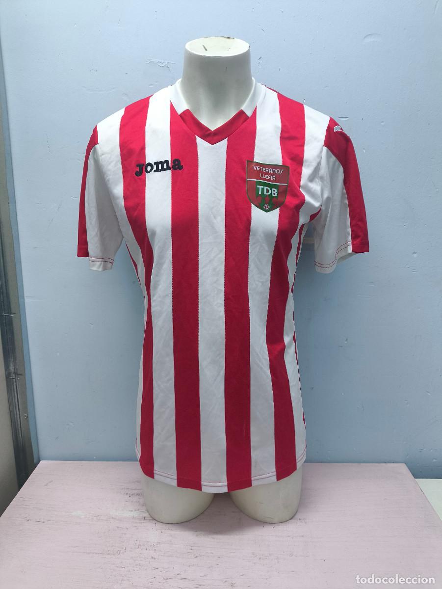 Coleccionismo deportivo: Veterans Llefia badalona camiseta futbol catalunya L 54cts