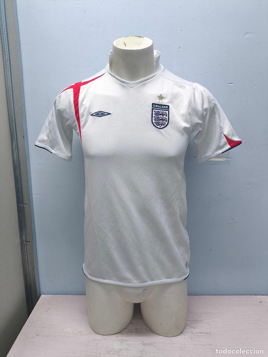 Coleccionismo deportivo: England Inglaterra camiseta futbol seleccion football shirt national team xs 48cts