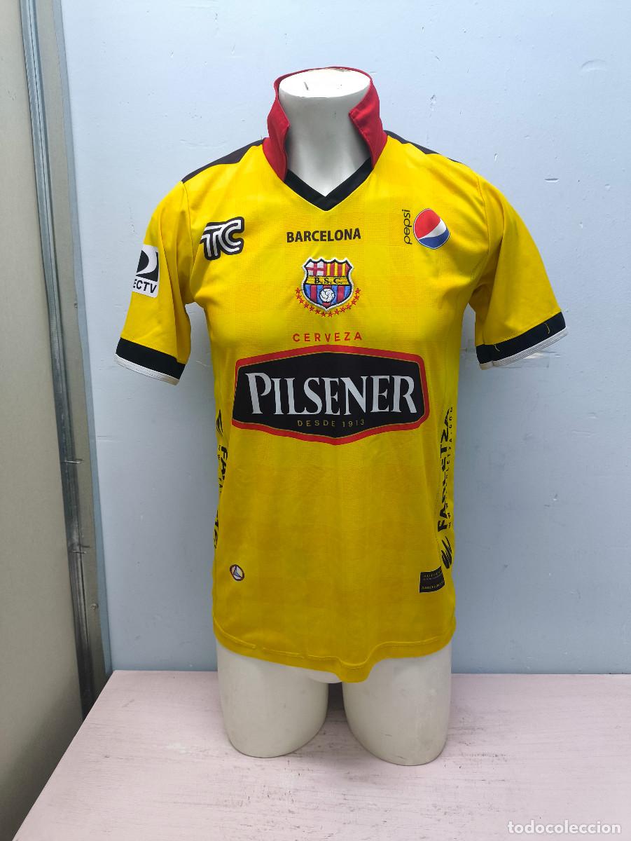 Coleccionismo deportivo: Barcelona Guayaquil camiseta futbol Ecuador football shirt M 54cts