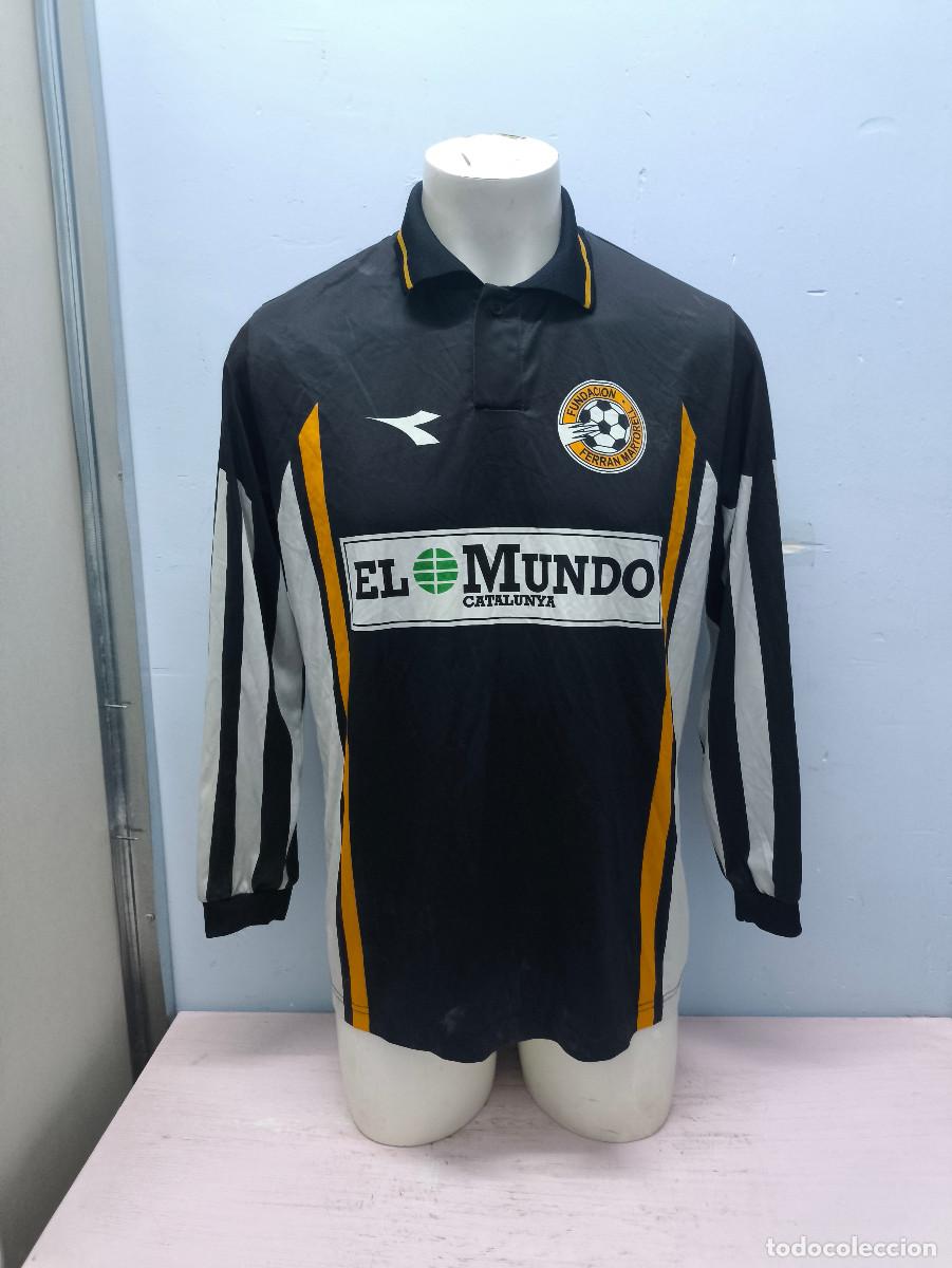 Coleccionismo deportivo: Fundacion ferran Martorell camiseta futbol football shirt Dissolved rcd espanyol L
