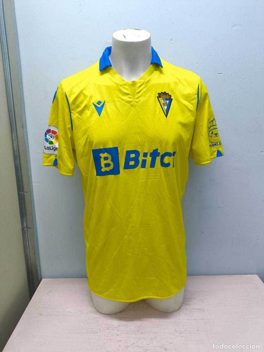 Coleccionismo deportivo: Rub&eacute;n Alcaraz Match Worn Cadiz cf camiseta futbol football shirt xxl 62 cts