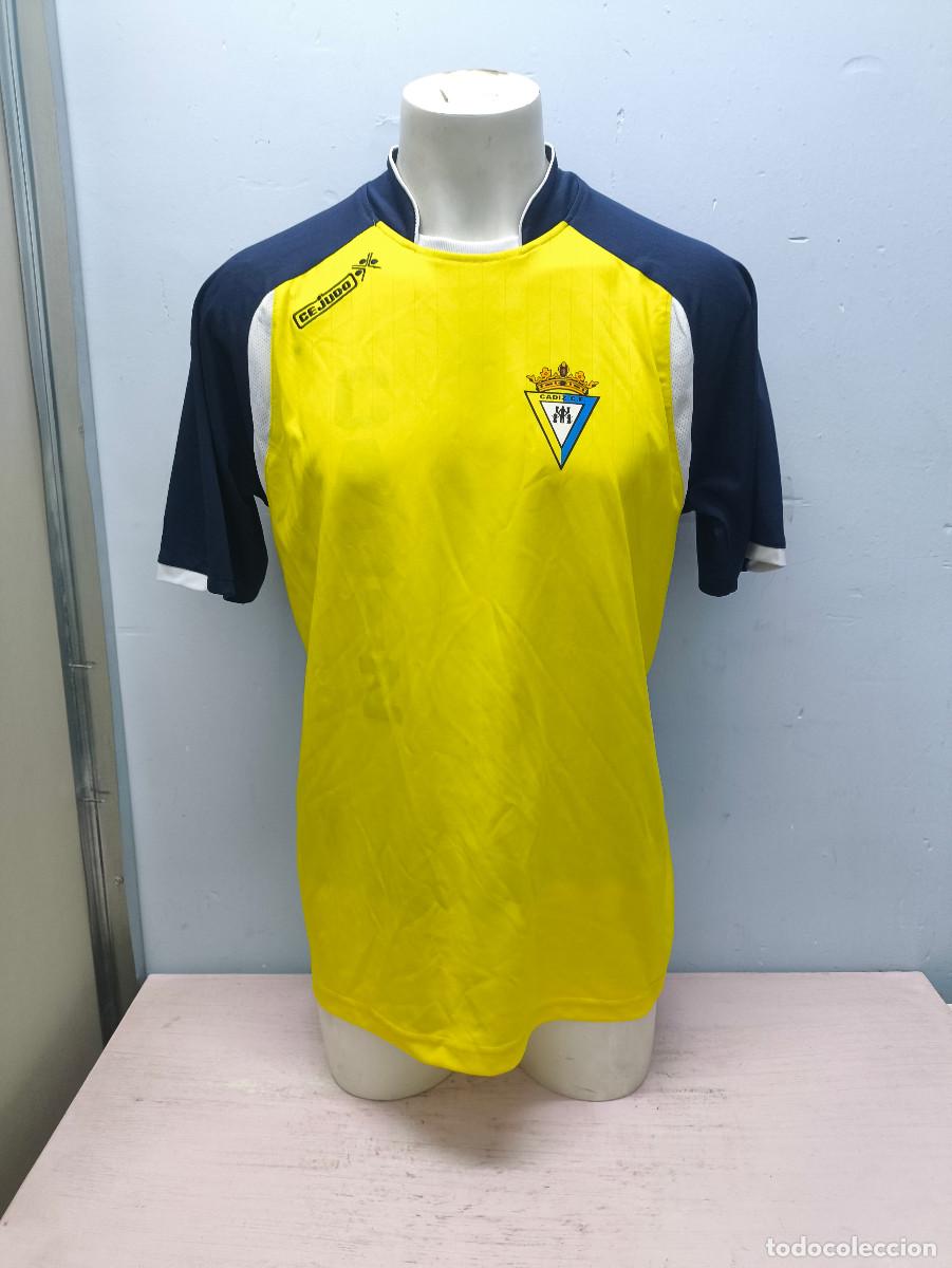 Coleccionismo deportivo: Cadiz CF match worn camiseta futbol football shirt L 61cts