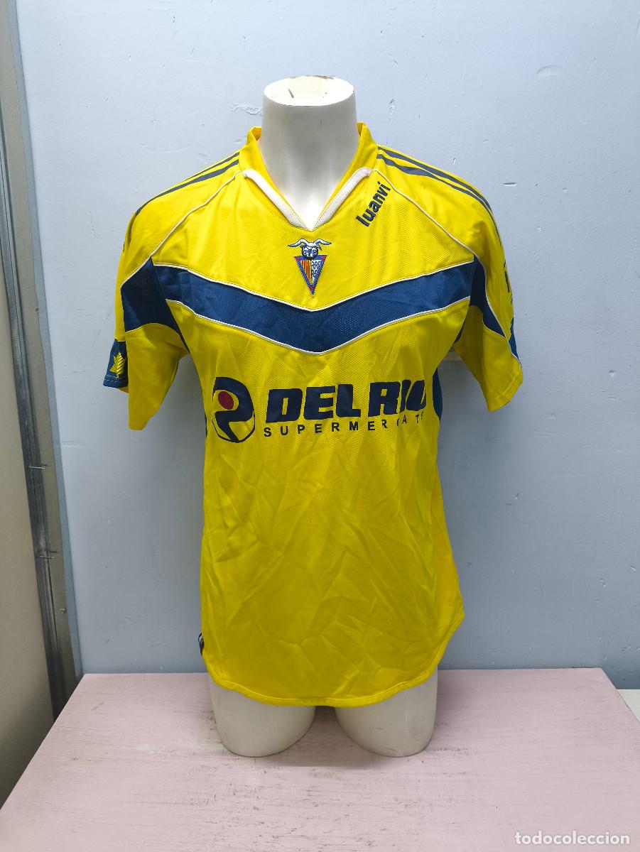 Coleccionismo deportivo: CF Badalona camiseta futbol football shirt xl 58cts