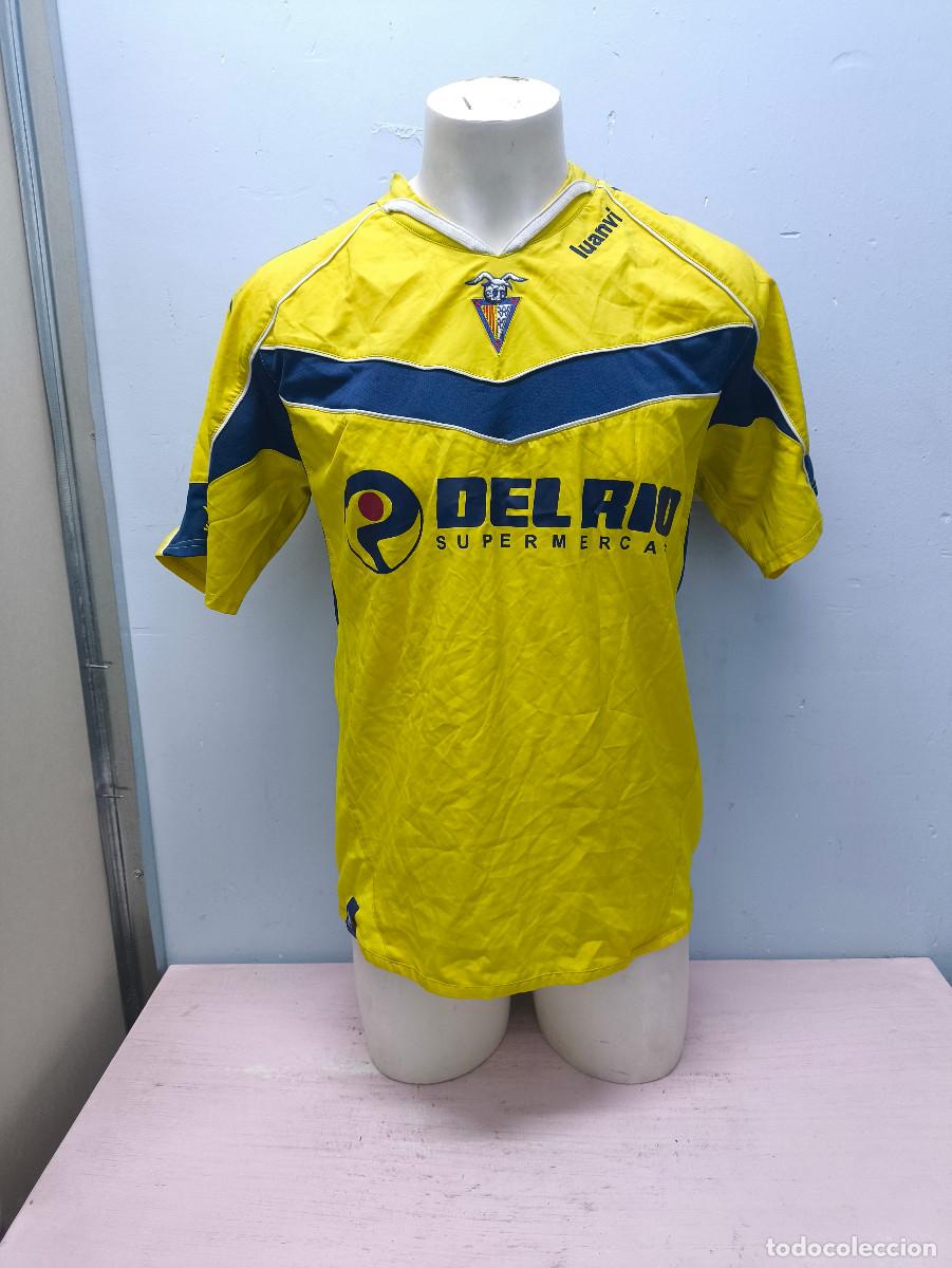 Coleccionismo deportivo: CF Badalona camiseta futbol football shirt M-L 54cts