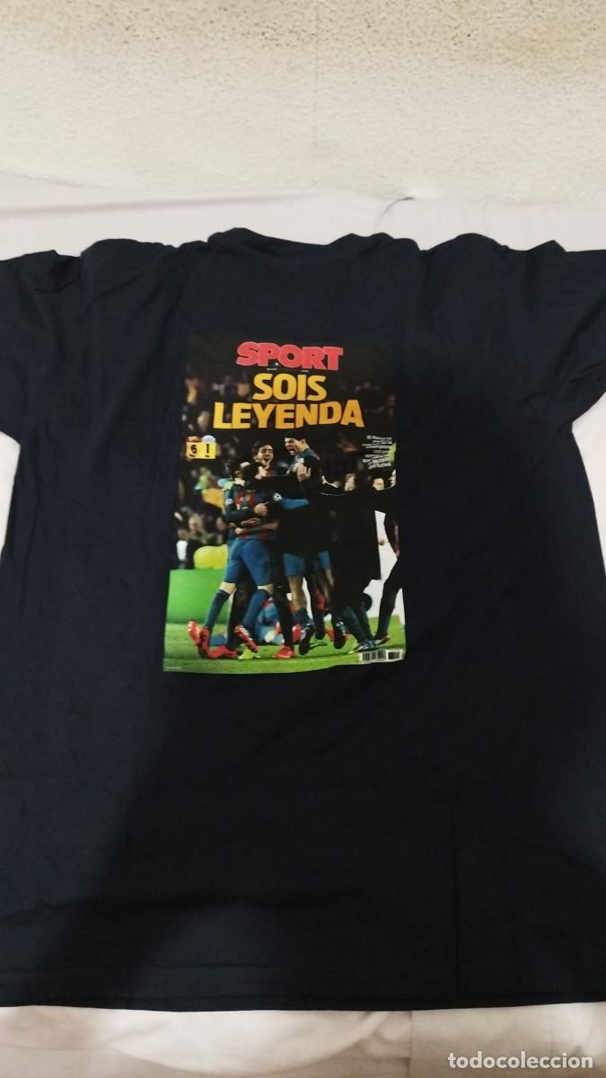 Coleccionismo deportivo: Camiseta Sport remontada FCB 6-1 PSG