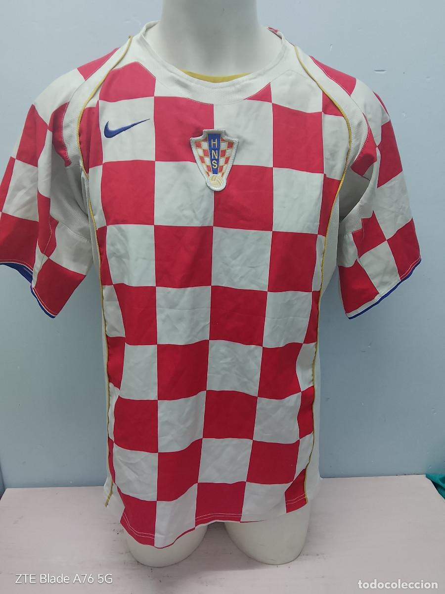 Coleccionismo deportivo: Hrvatska Croacia Croatia national team camiseta futbol football shirt L 61cts