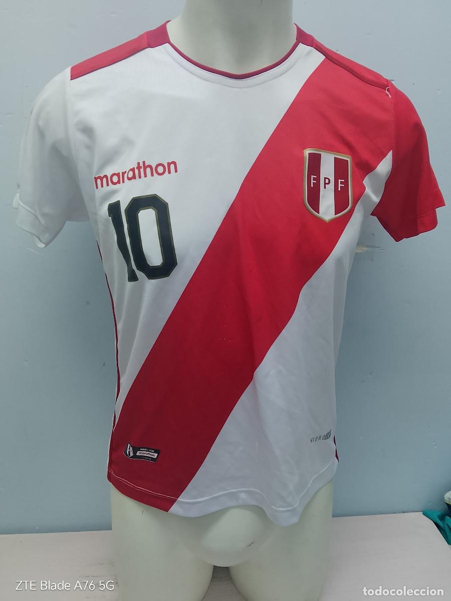 Coleccionismo deportivo: Peru Farfan camiseta futbol football shirt seleccion S 53cts