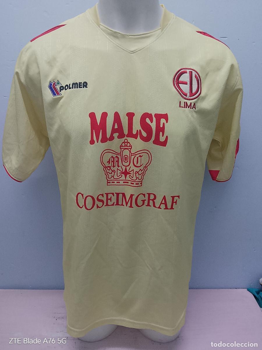 Coleccionismo deportivo: Club Universitario de Deportes de Per&uacute; camiseta futbol football shirt Match worn L 57cts