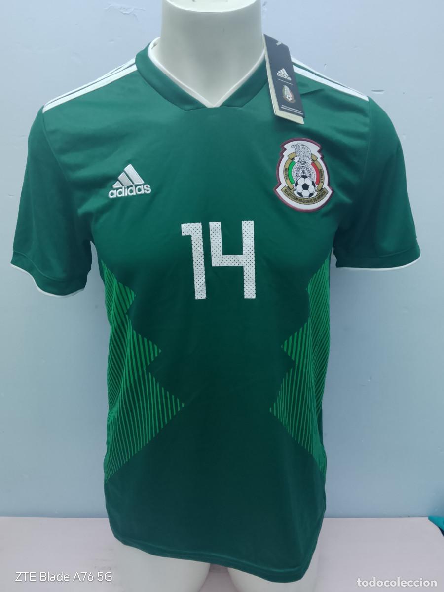 Coleccionismo deportivo: Mexico camiseta futbol football shirt M 54cts