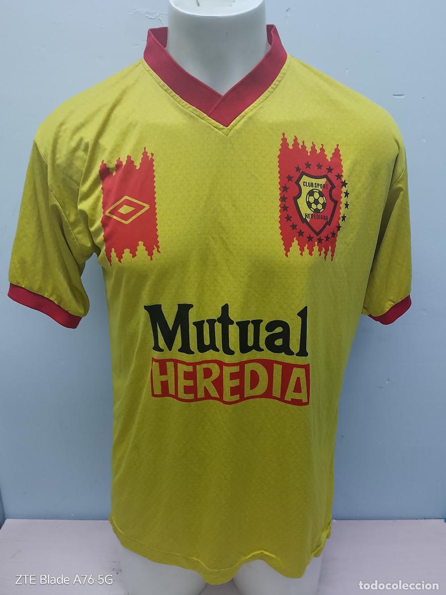 Coleccionismo deportivo: Club Sport Herediano de Costa Rica camiseta futbol football shirt vintage L 58cts