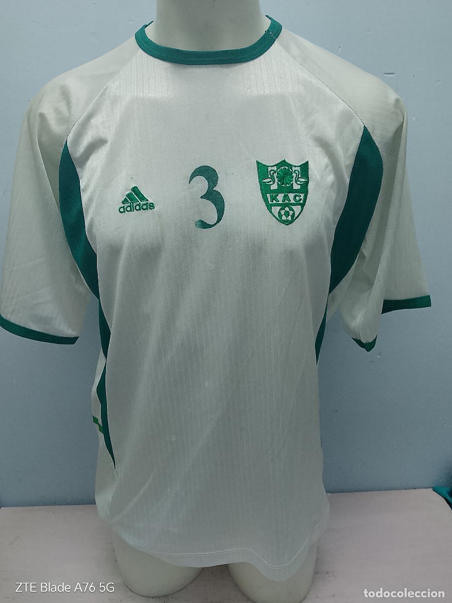 Coleccionismo deportivo: K&eacute;nitra Athletic Club Maroc Morocco Marruecos camiseta futbol football shirt xl 62cts vintage
