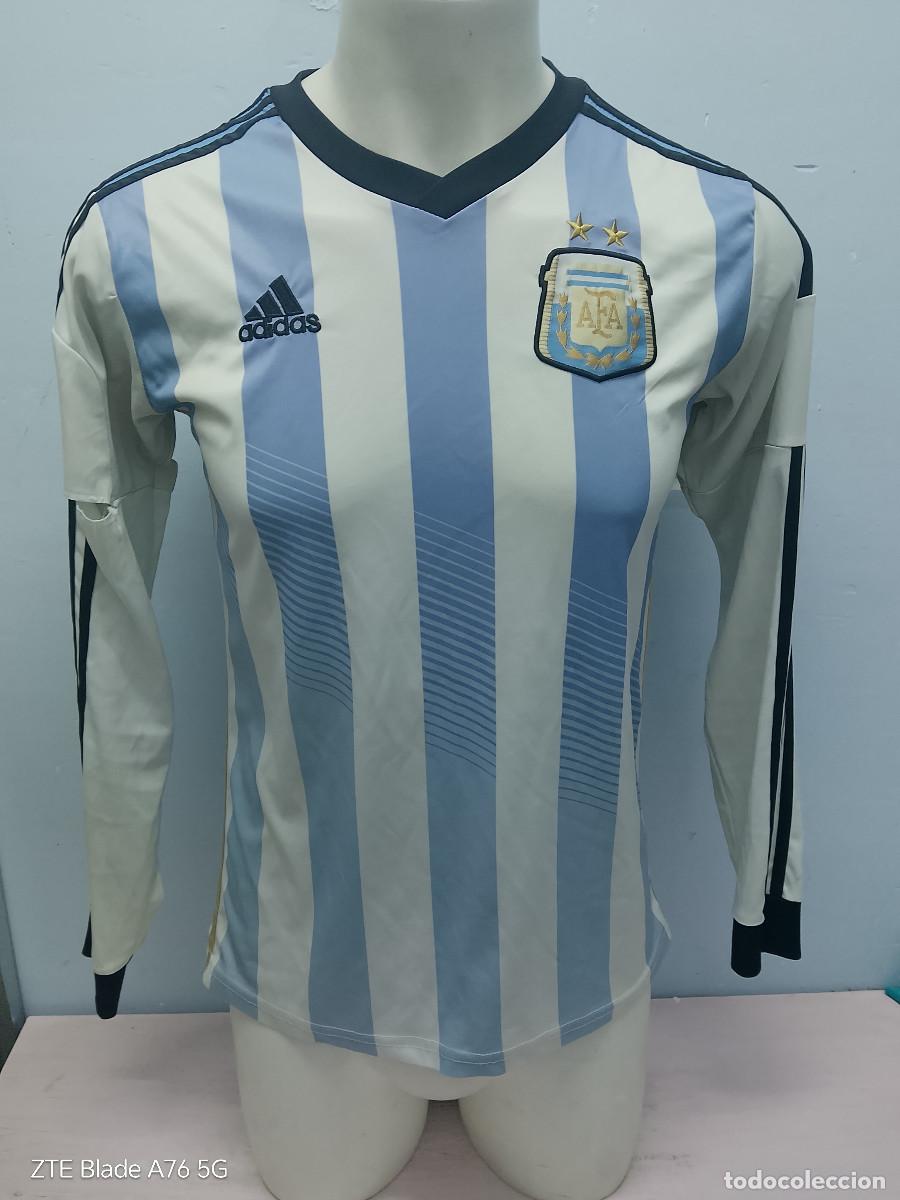 Coleccionismo deportivo: Argentina (tara brazo) seleccion camiseta futbol football shirt S 52cts