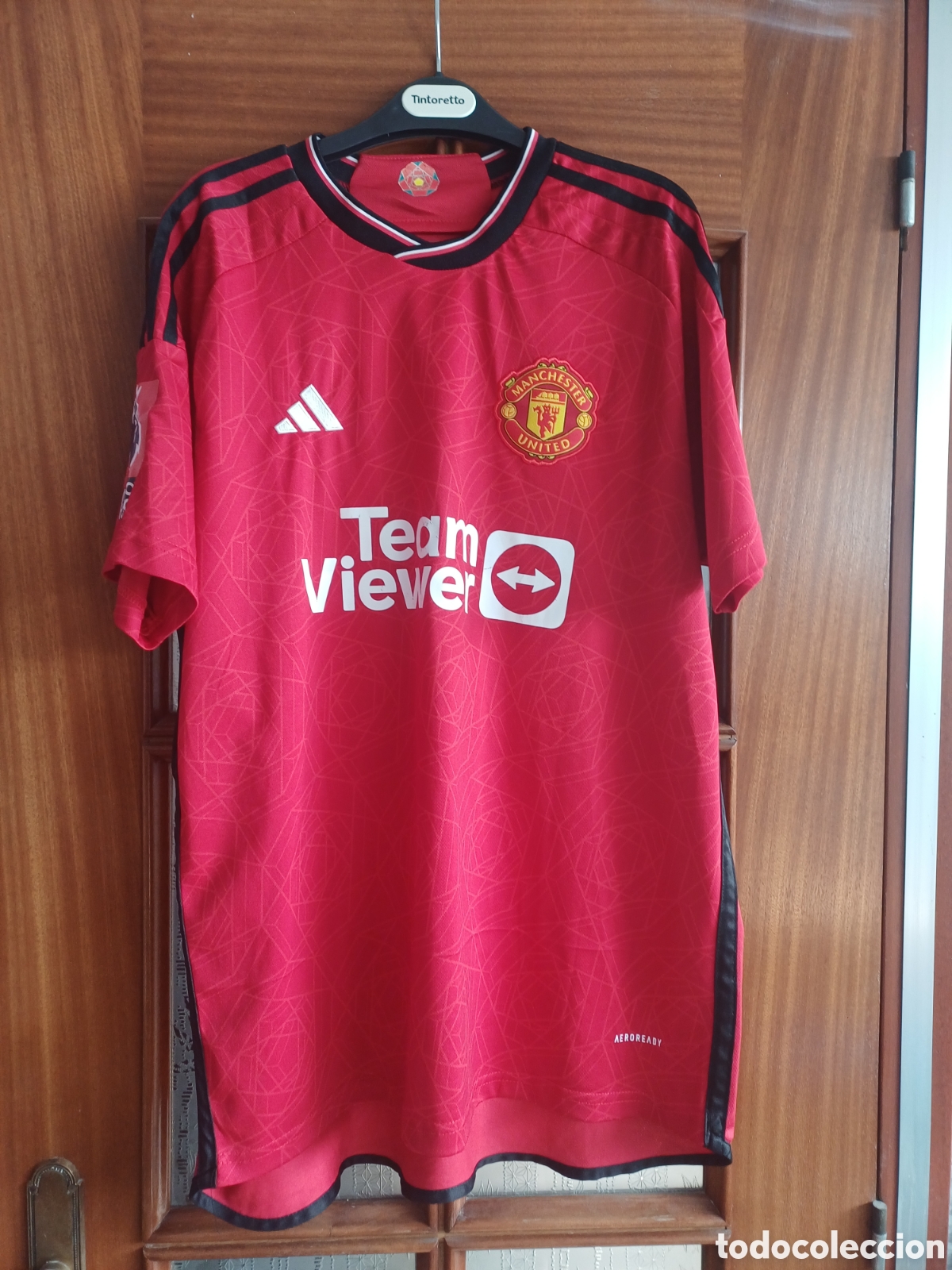 Coleccionismo deportivo: CAMISETA ADIDAS MANCHESTER UNITED MARCUS RASHFORD TEAM VIEWER