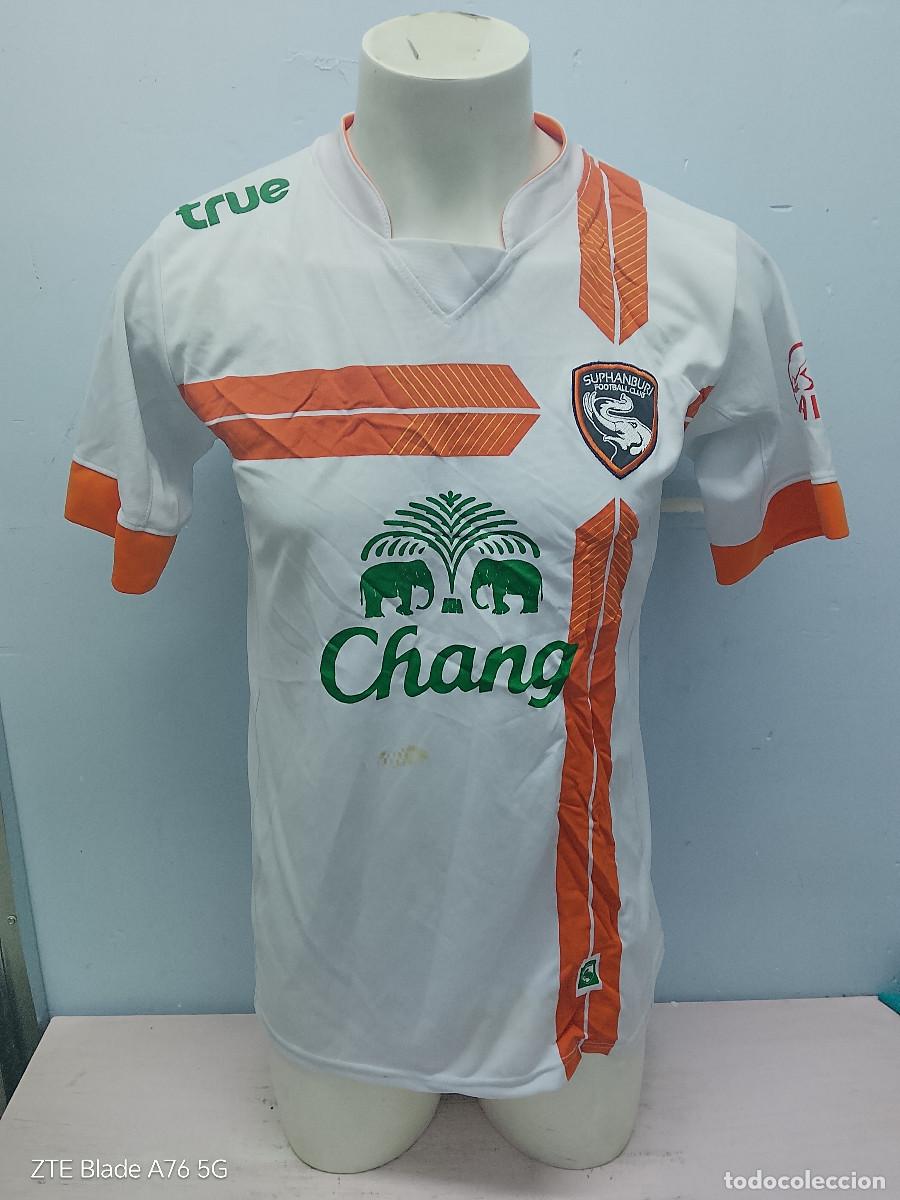 Coleccionismo deportivo: Suphanburi Football Club Tailandia football shirt camiseta futbol Thailand M 53cts