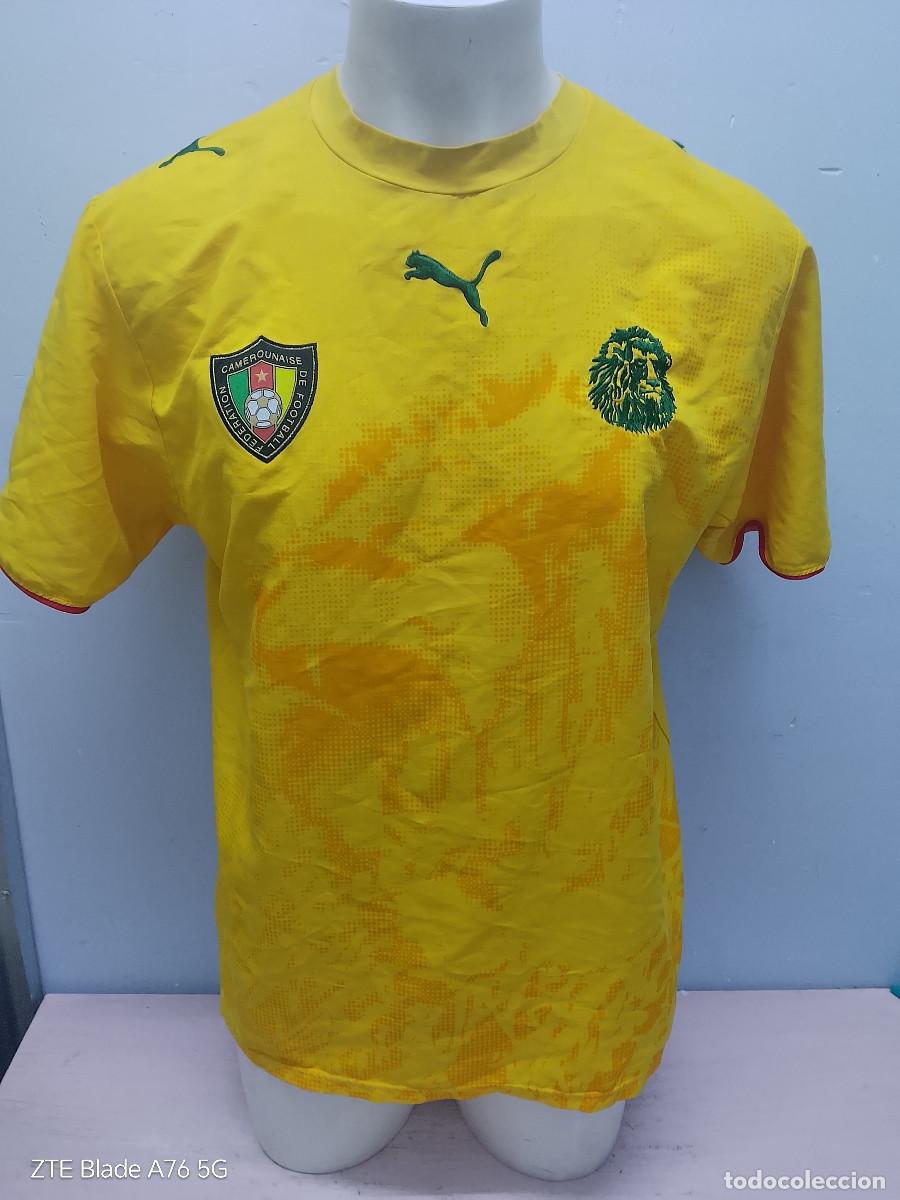 Coleccionismo deportivo: Camerun football shirt camiseta futbol L 56cts Cameroon seleccion national team