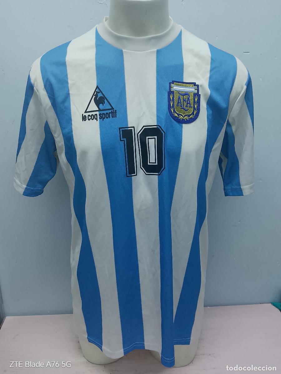 Coleccionismo deportivo: Maradona Argentina seleccion camiseta futbol football shirt replic xl 60cts
