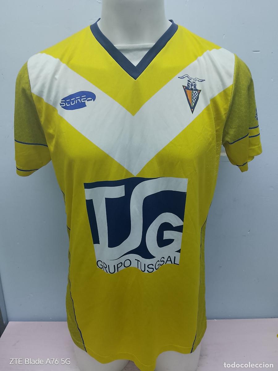 Coleccionismo deportivo: CF Badalona camiseta futbol football shirt L 57cts