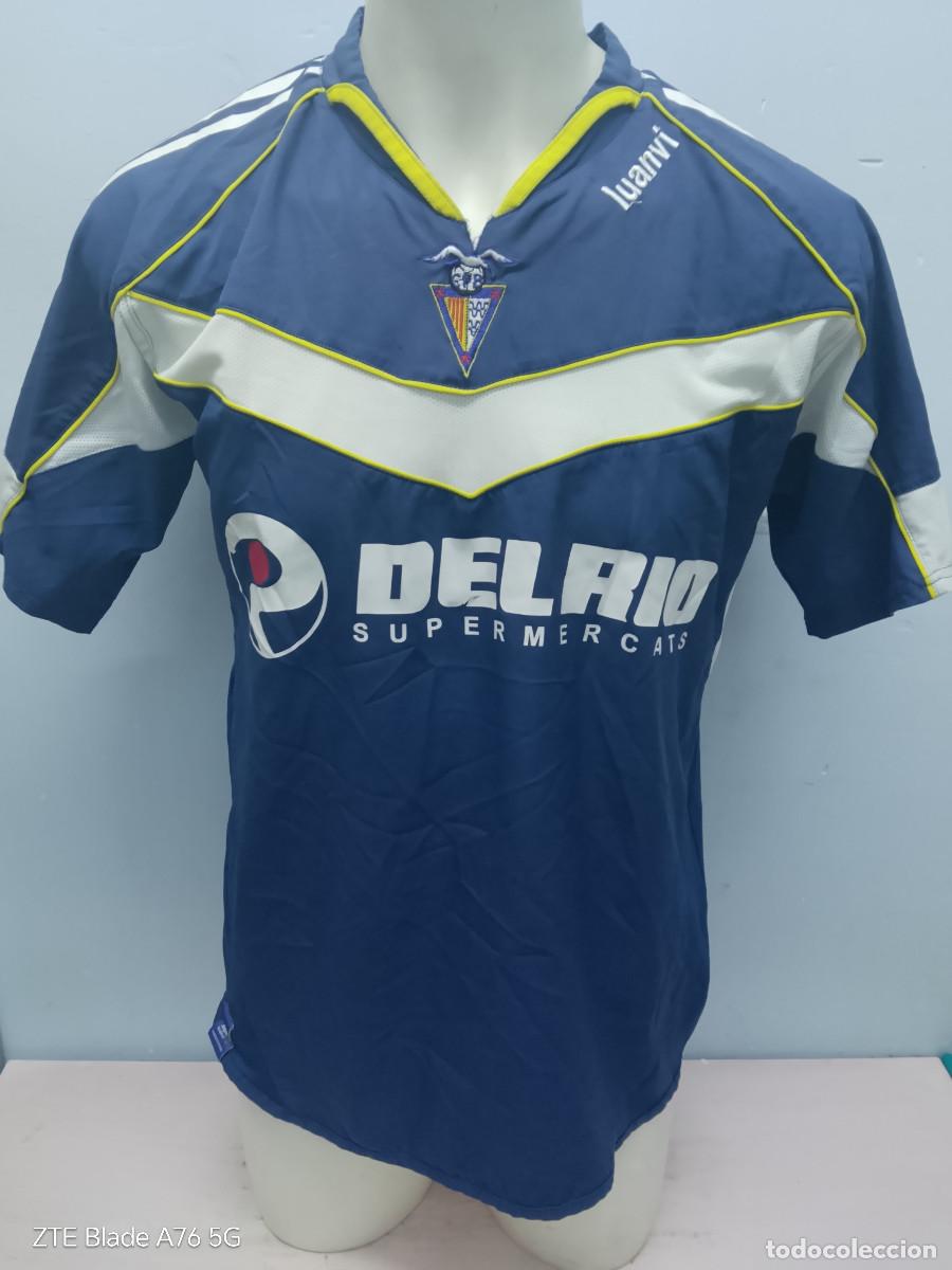 Coleccionismo deportivo: CF Badalona camiseta futbol football shirt M 56cts