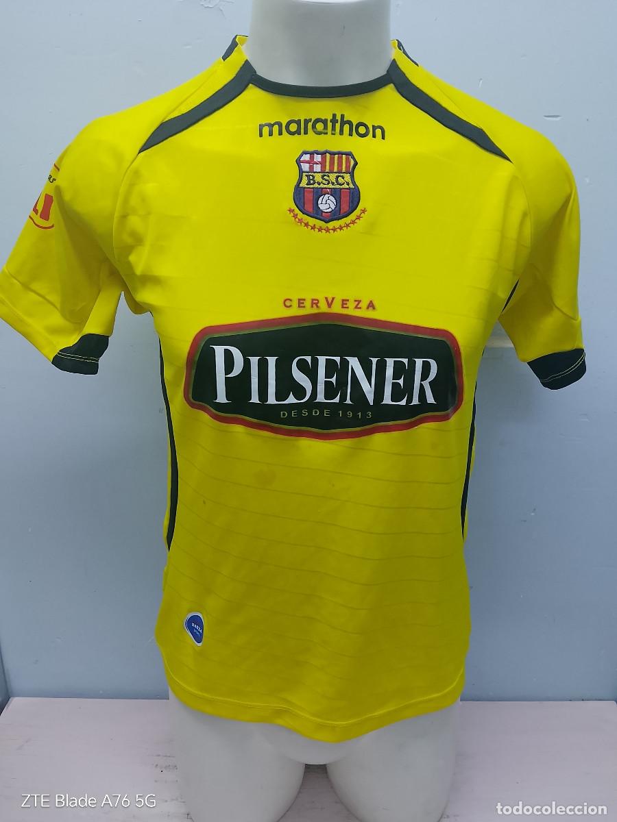 Coleccionismo deportivo: Barcelona de Guayaquil camiseta futbol football shirt S 52cts Ecuador